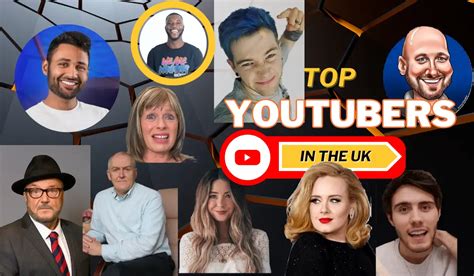 top youtubers in the uk.